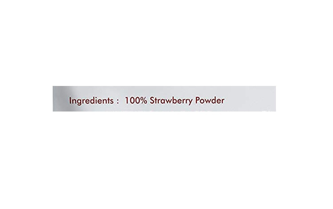 Holy Natural Strawberry Powder    Pack  50 grams